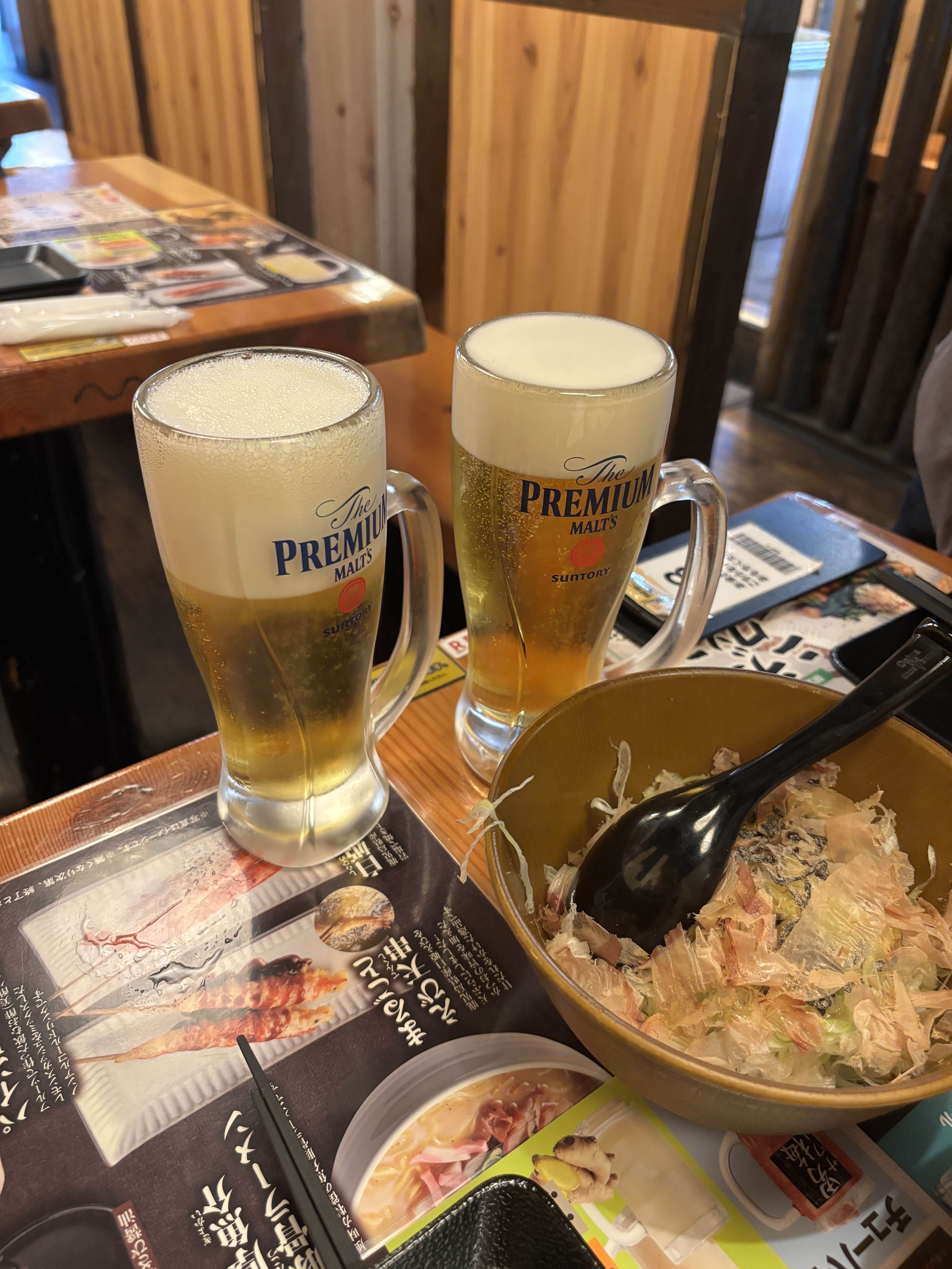 俺のだけ泡が多くねえか