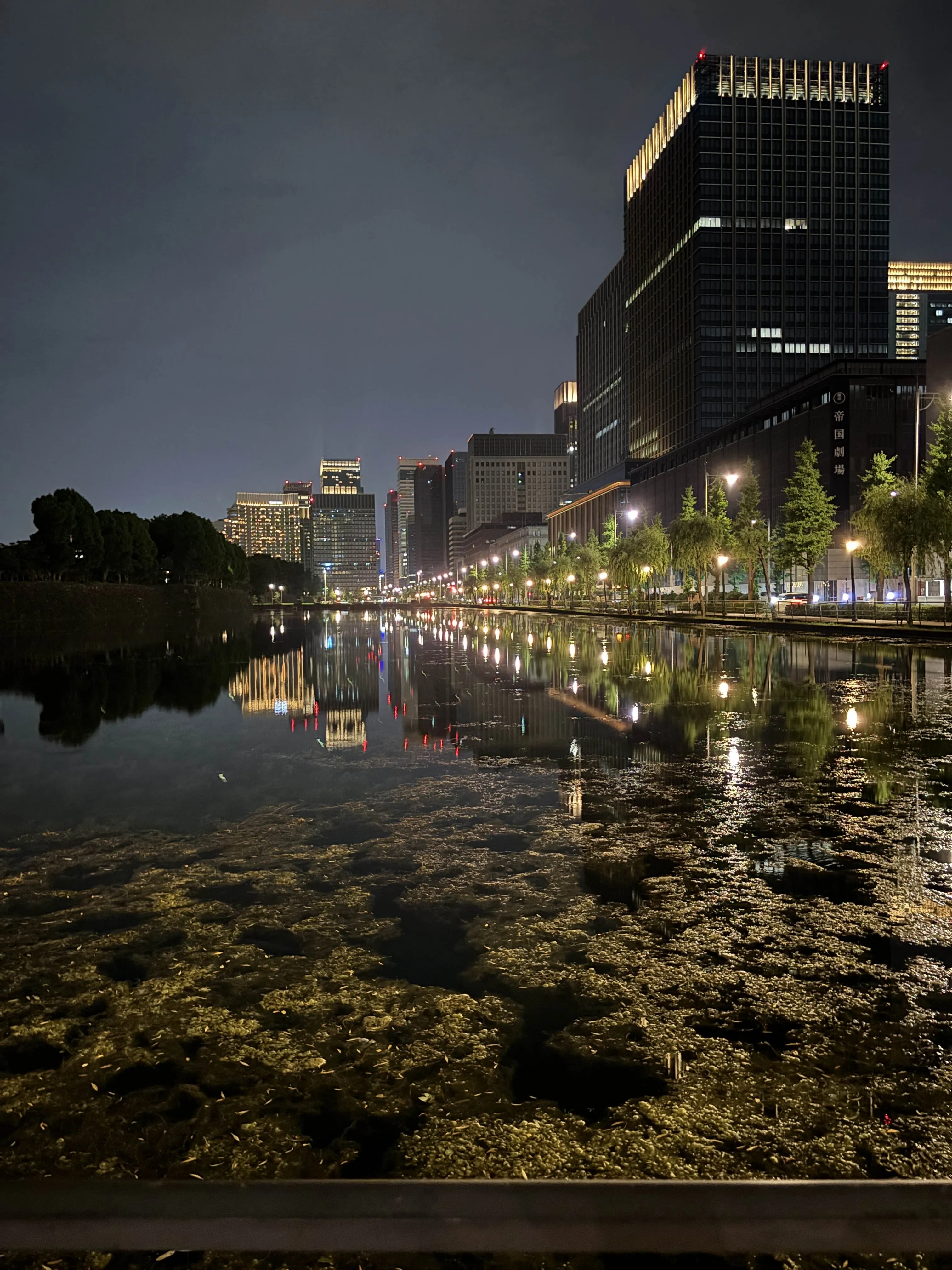 お堀、とても良い