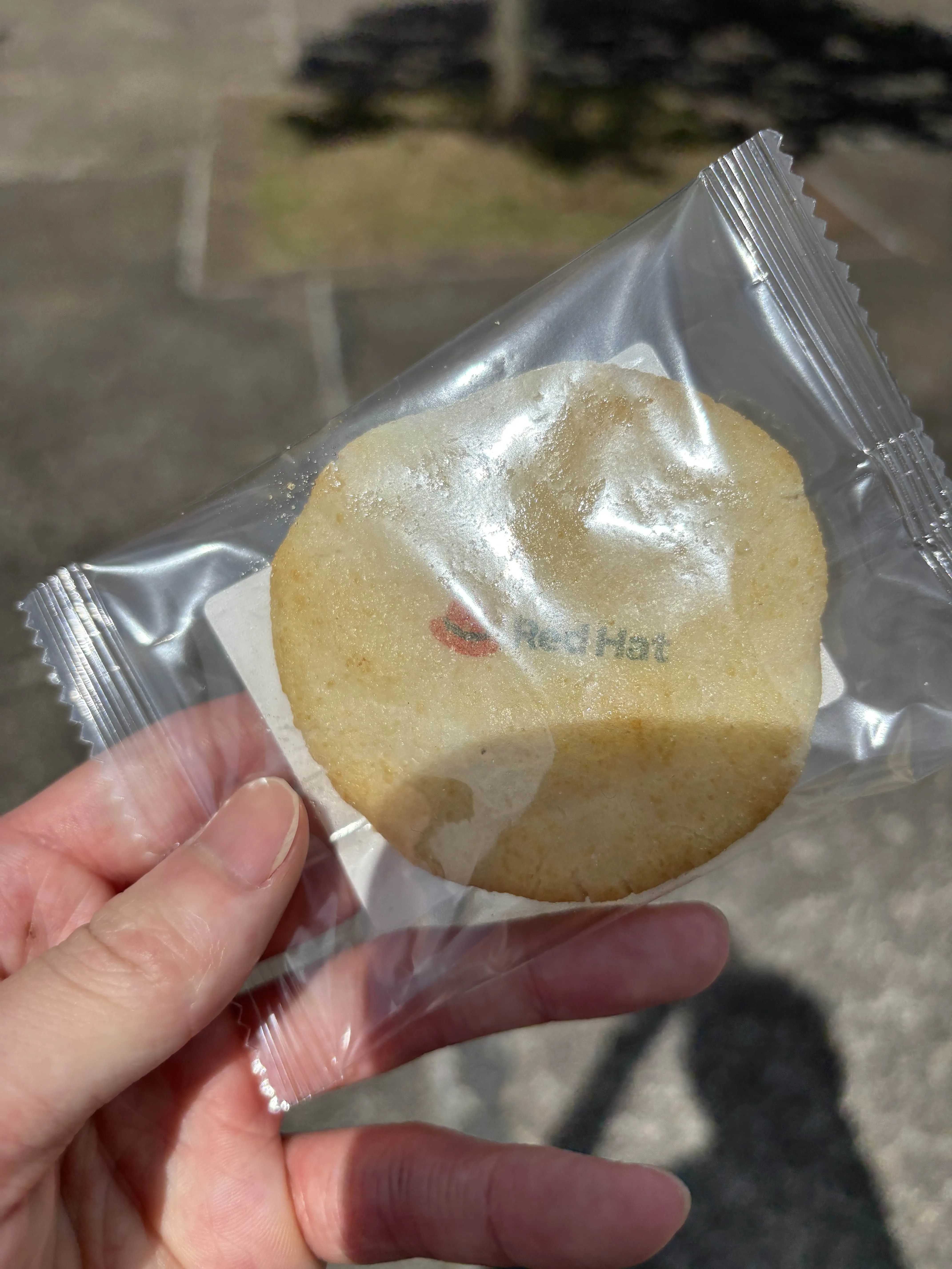RedHatせんべいはもらえた