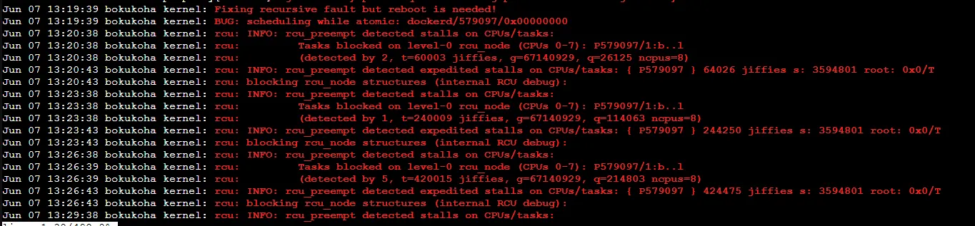 Proxmoxでコンテナ on コンテナして自鯖落とした話