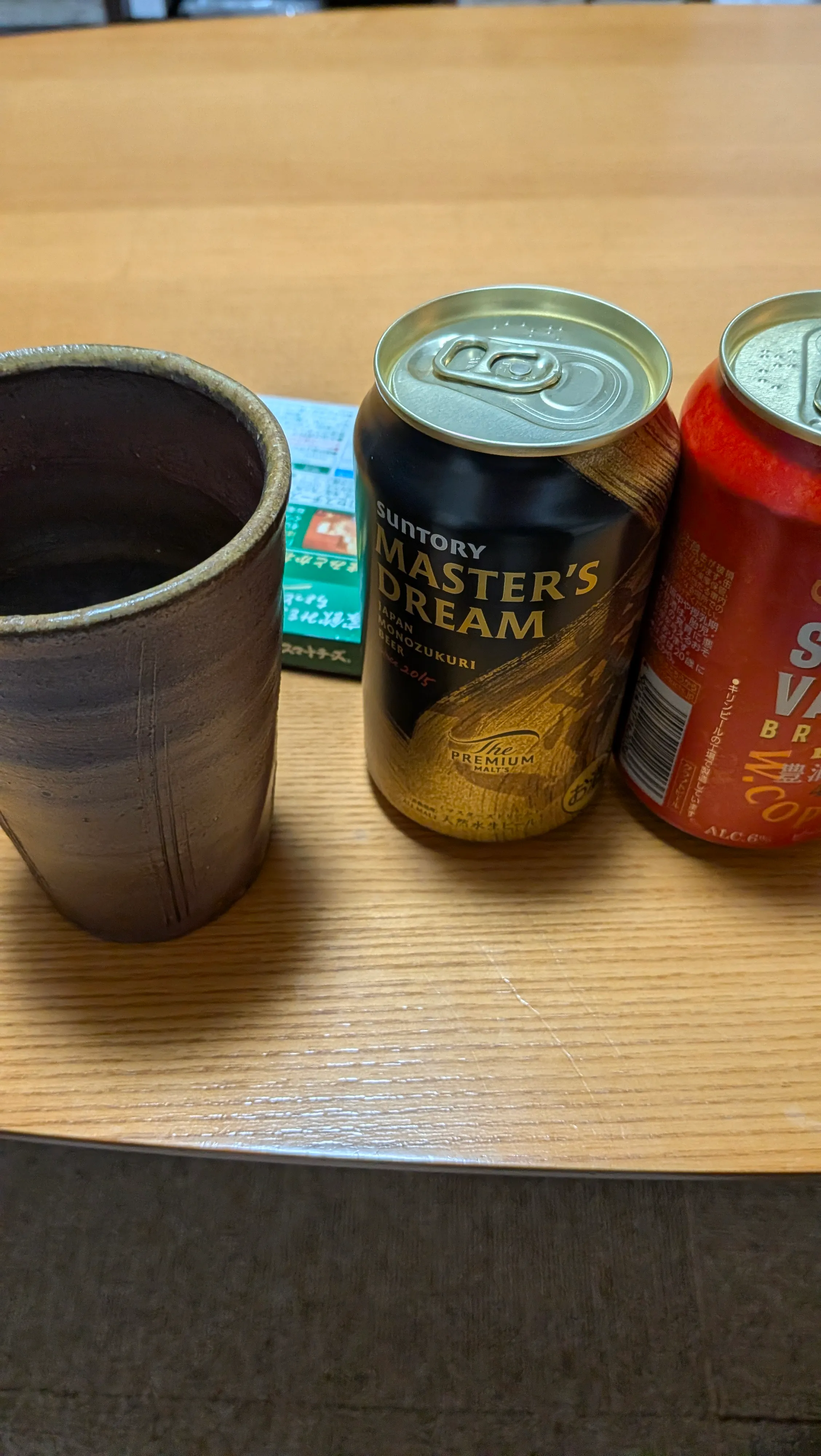 あとおまけの飲酒、今日は4缶