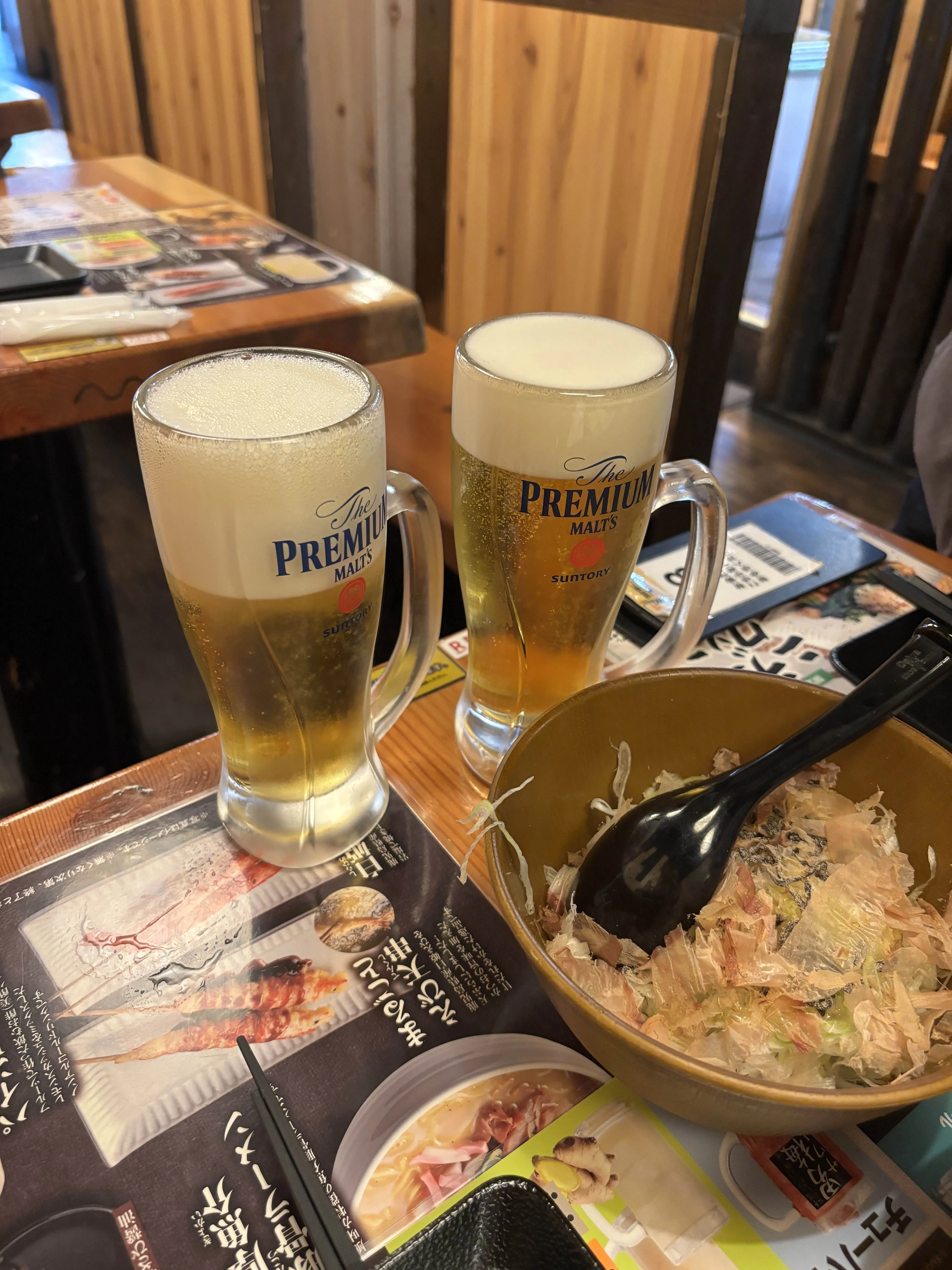 俺のだけ泡が多くねえか